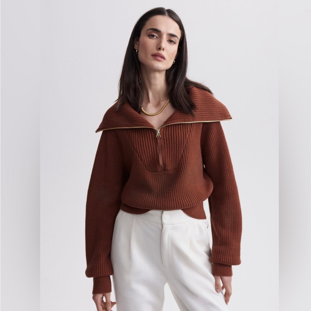 Varley Mentone Half Zip Sweater XS